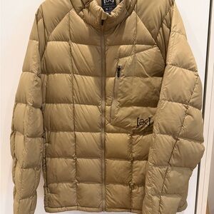 Burton Men's AK Vented Baker Beige Puffer Jacket